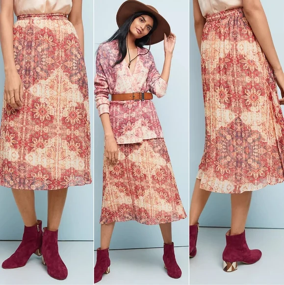 🆕Anthropologie •Akemi + Kin• Laurel Canyon •A-Line Skirt• XSP or 00 - Picture 3 of 6